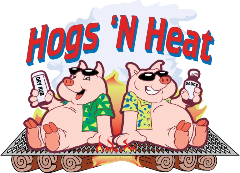 Hogs 'n Heat Rub and BBQ Sauce Logo
