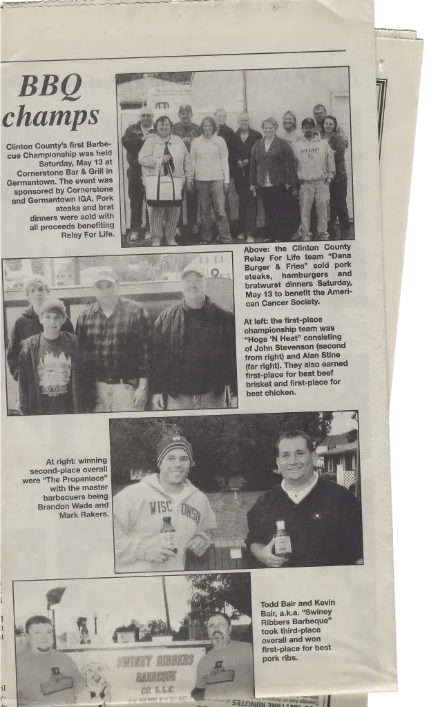 BBQ Champs - newspaper